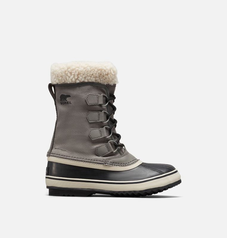 Womens Snow Boots Grey/Black - Sorel Winter Carnival™ Low - 517892-WXU